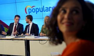 'Fact check': Casado, Ayuso, Egea y una semana de versiones sobre corrupción y espionaje en el PP