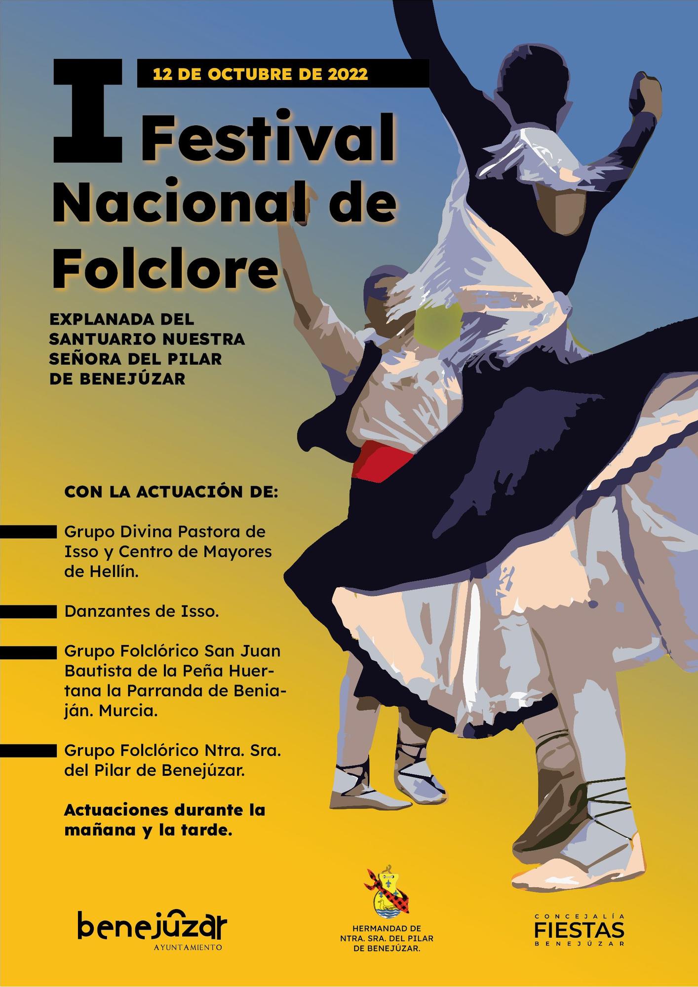 Cartel del Festival Nacional de Folclore
