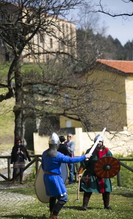 Recreación de la vida medieval en el entorno de los monumentos prerrománicos de Oviedo