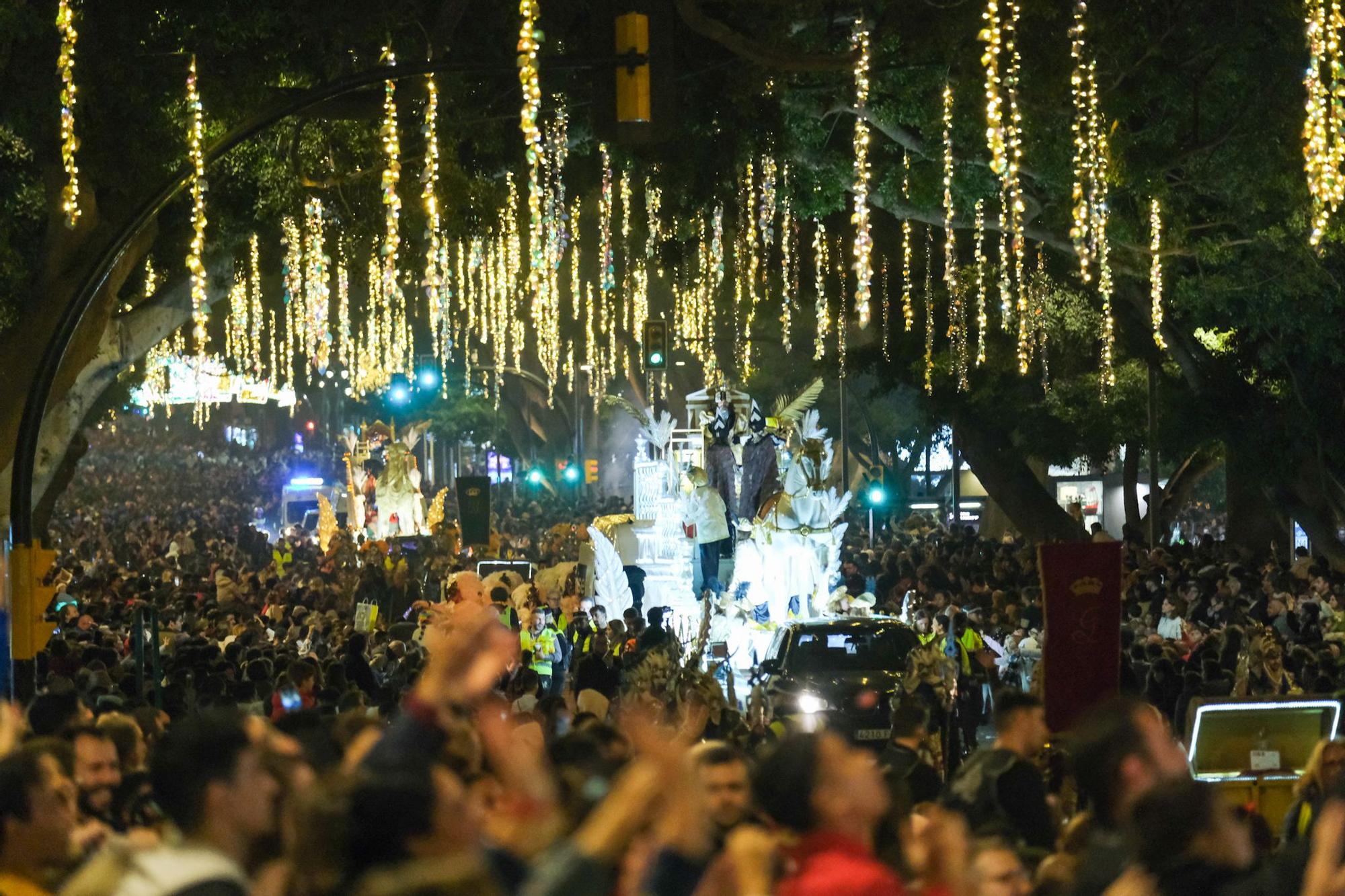 La Cabalgata de los Reyes Magos de Málaga 2023, en imágenes