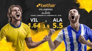 Villarreal CF vs. Deportivo Alavés: horario, TV, estadísticas, clasificación y pronósticos