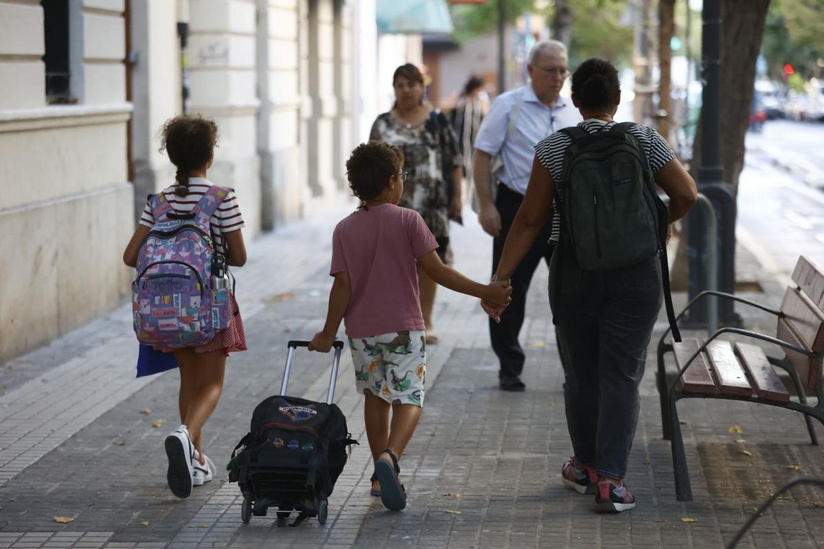 Las aulas valencianas vuelven a llenarse para este nuevo curso