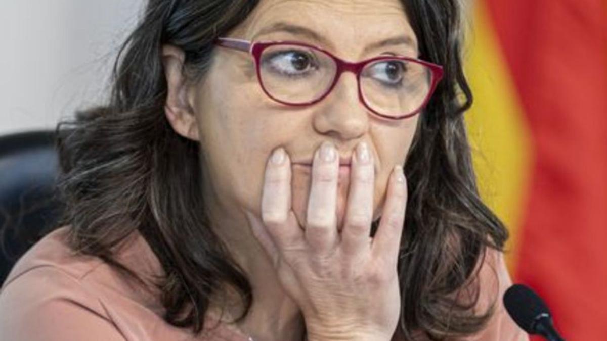 La vicepresidenta del Consell compareció ayer.  | MIGUEL LORENZO