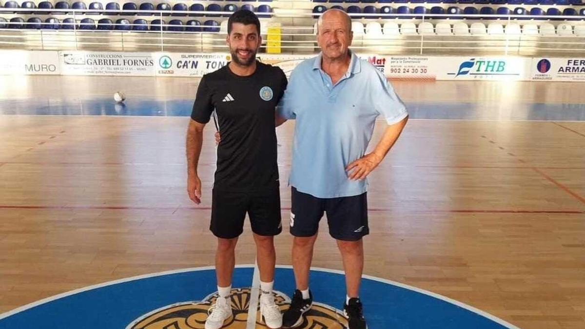 Javi Rodríguez, el día que fue presentado por el Muro Futsal