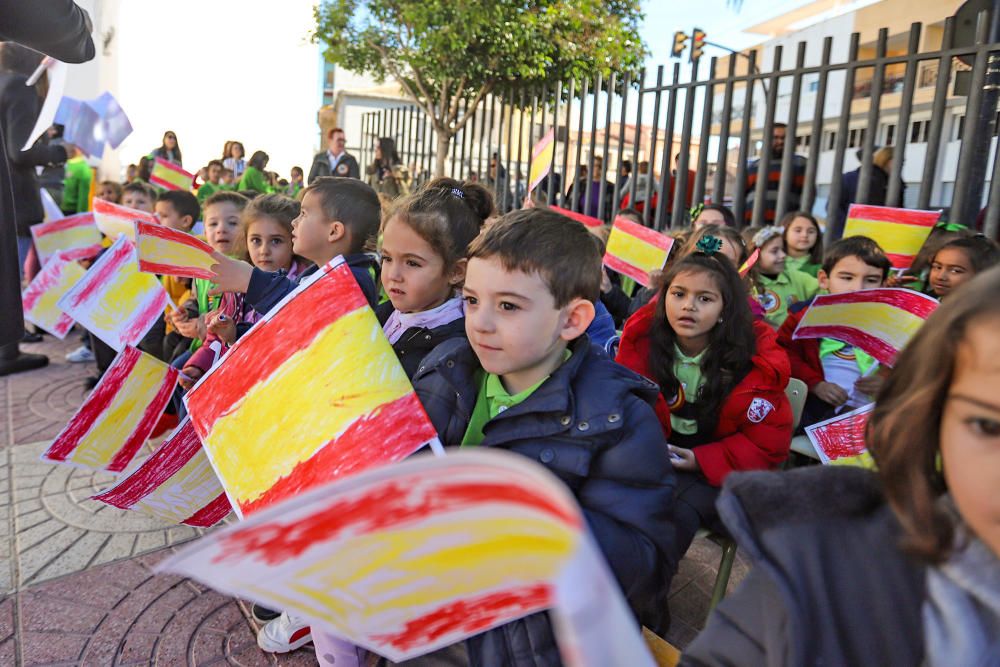 Los escolares del colegio de Hurchillo celebran lo