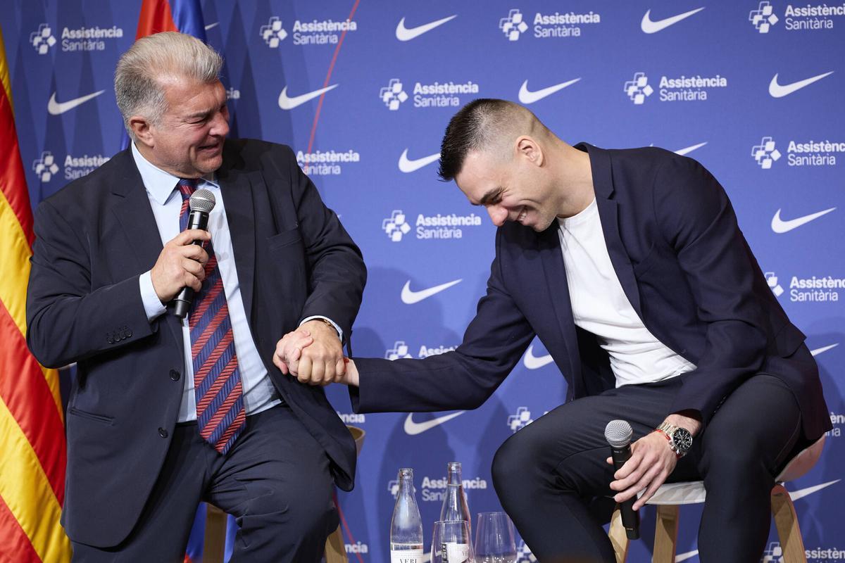 Comiat de Sergio Lozano Foto: Dani Barbeito FC Barcelona Futbol Sala Auditori 1899