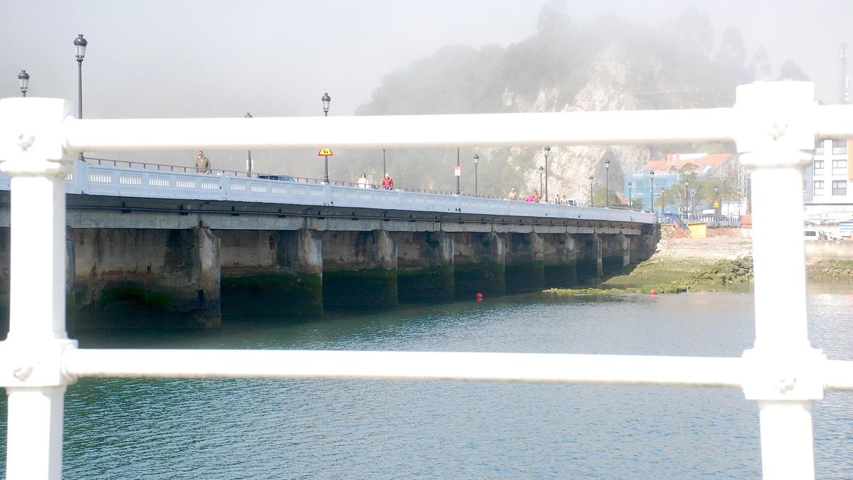 El puente de Ribadesella.