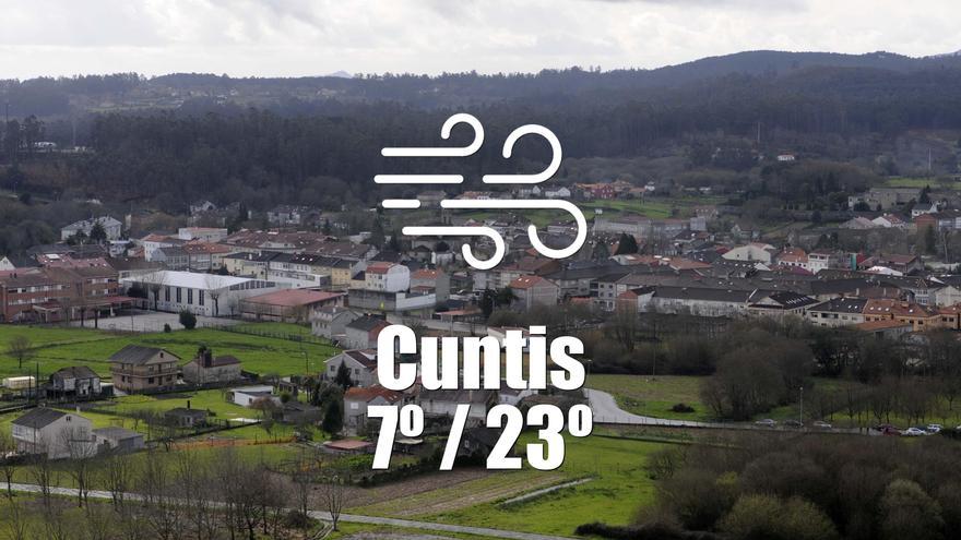 El tiempo en Cuntis: previsión meteorológica para hoy, jueves 18 de abril