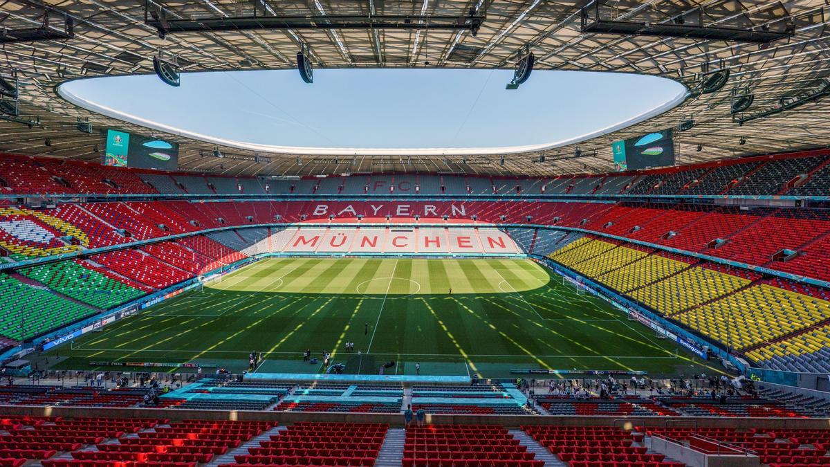 Allianz Arena de Múnich.