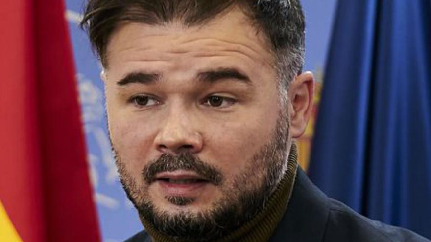 Rufián augura un «front comú» de l’esquerra contra la reforma laboral