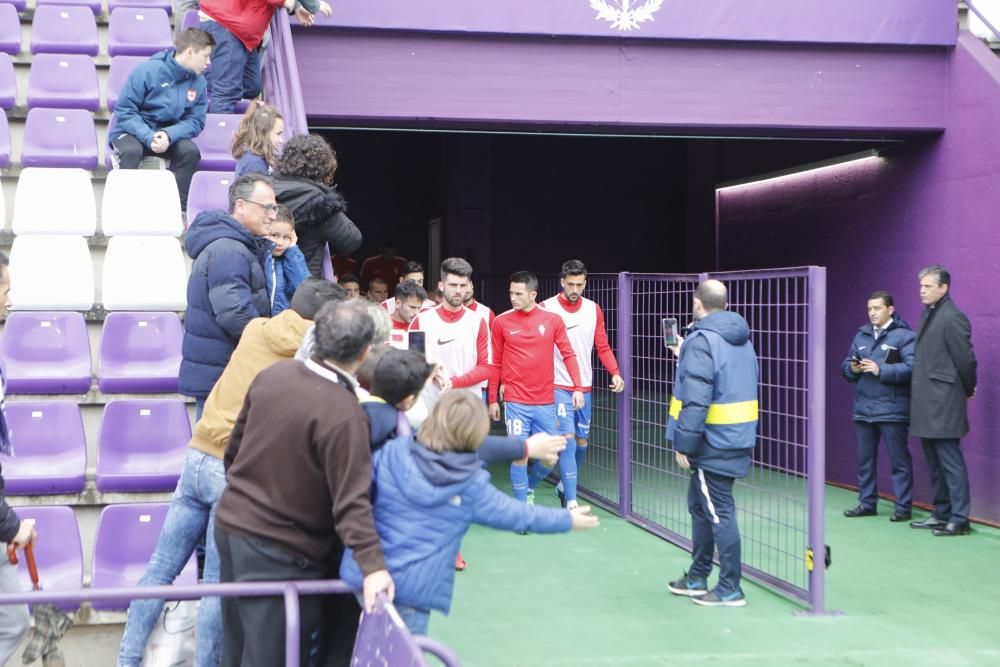 Valladolid - Sporting, en imágenes