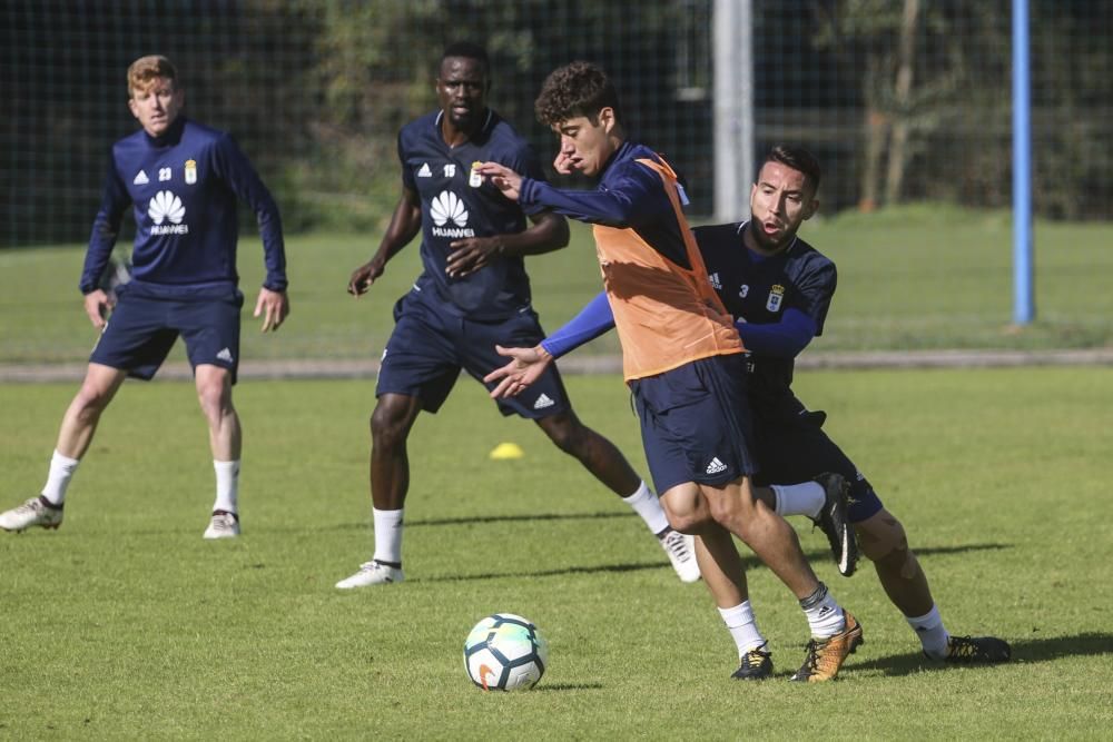 Entrenamiento del Real Oviedo