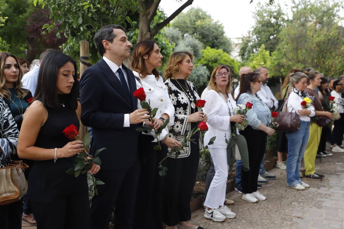 Homenaje María del Carmen Abril, fallecida en el accidente ferrocarril de adamuz