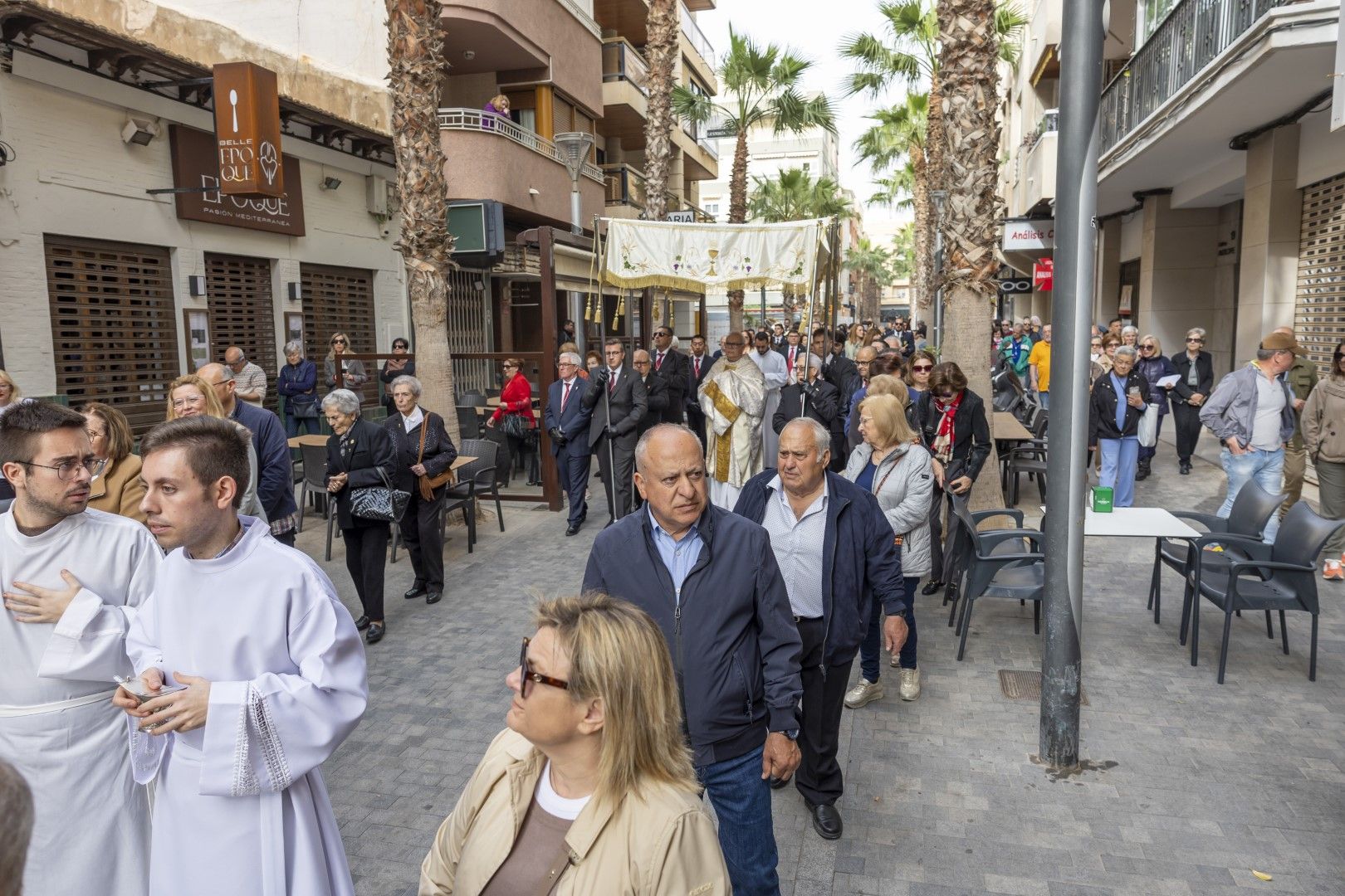 Procesión "del Comulgar" de San Vicente Ferrer en Torrevieja