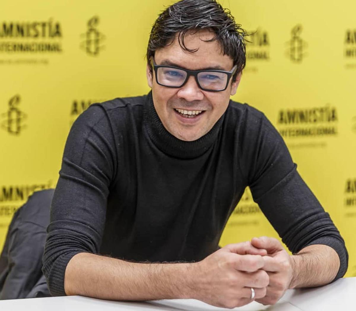 Yunior Garcia Aguilera, opositor cubano en España.