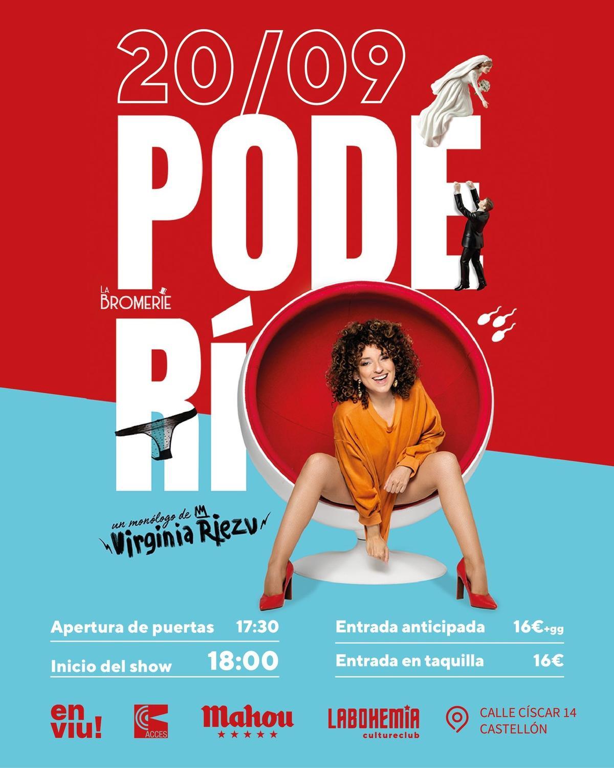 Monólogo de Virginia Riezu en La Bohemia.