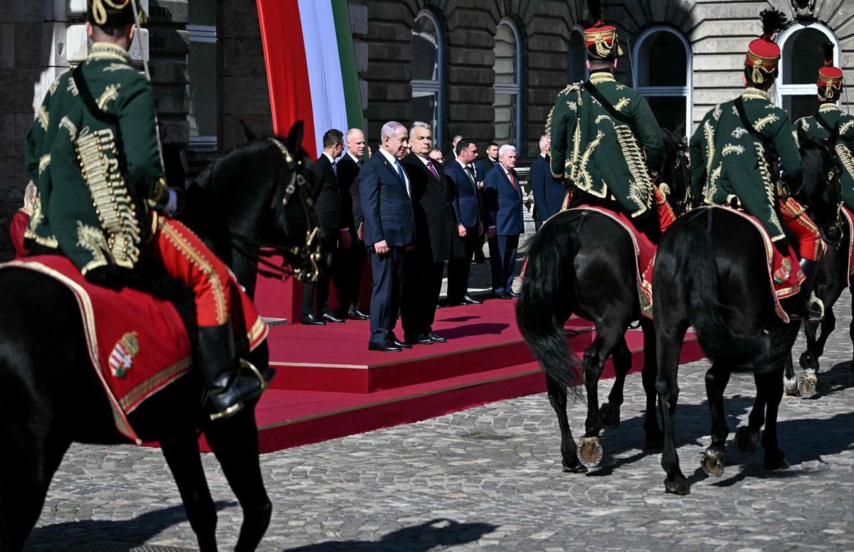 Orban recibe a Netanyahu en Budapest