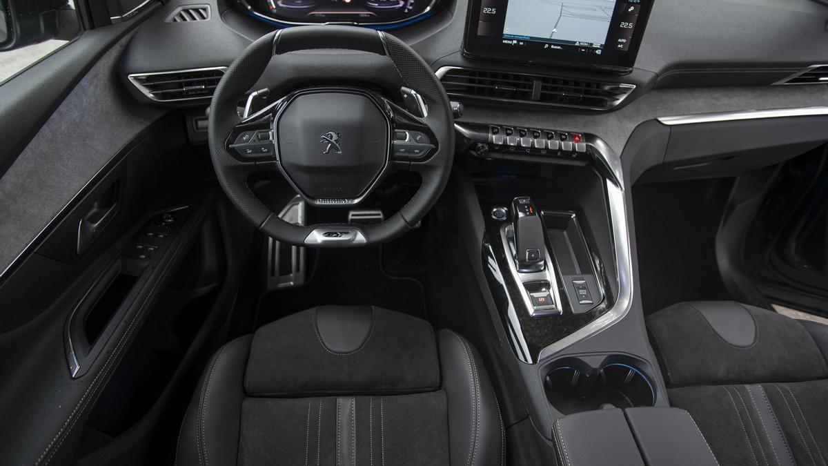 Interior del Peugeot