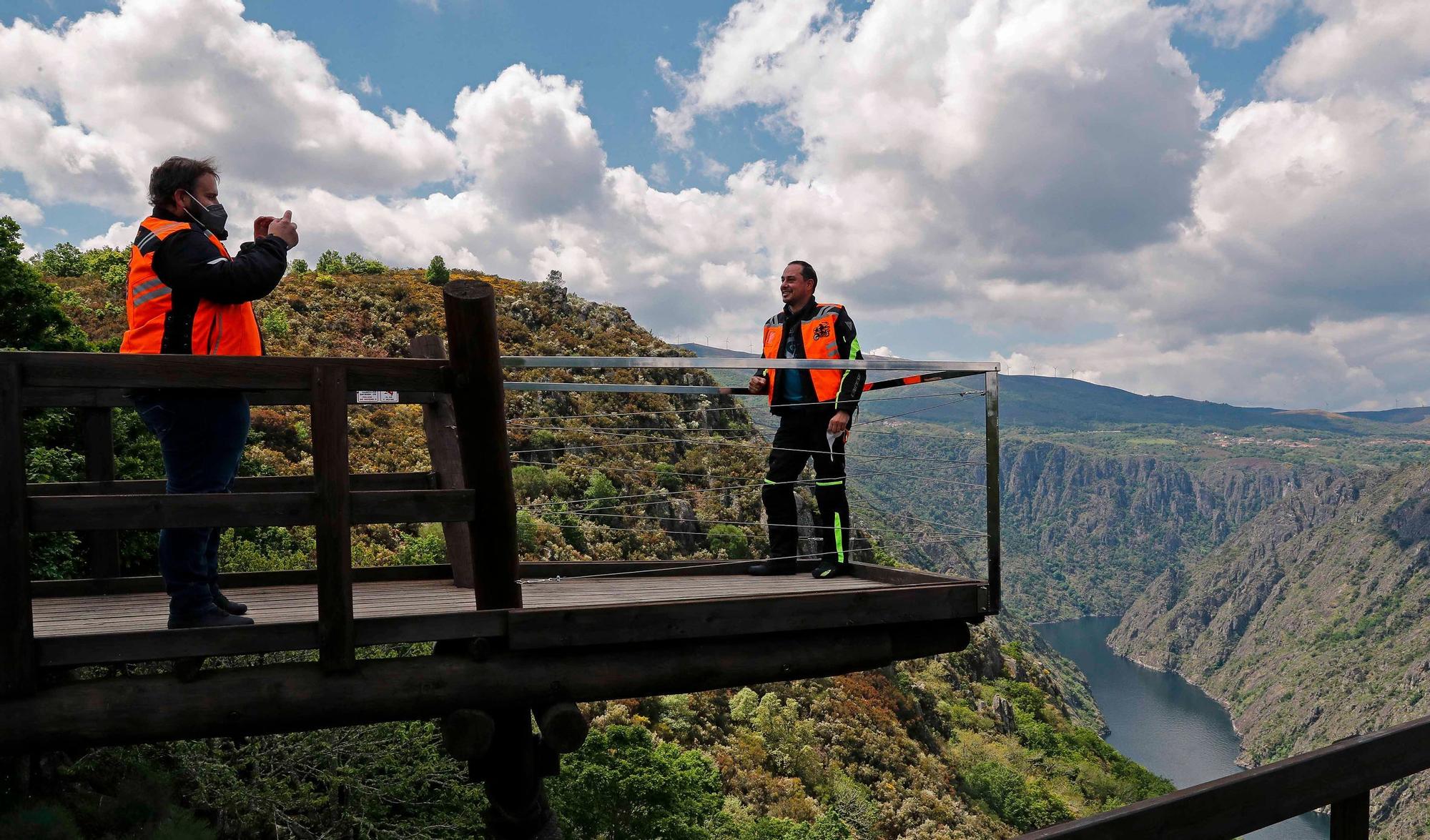 La magia de la Ribeira Sacra y los cañones del Sil, a vista de dron