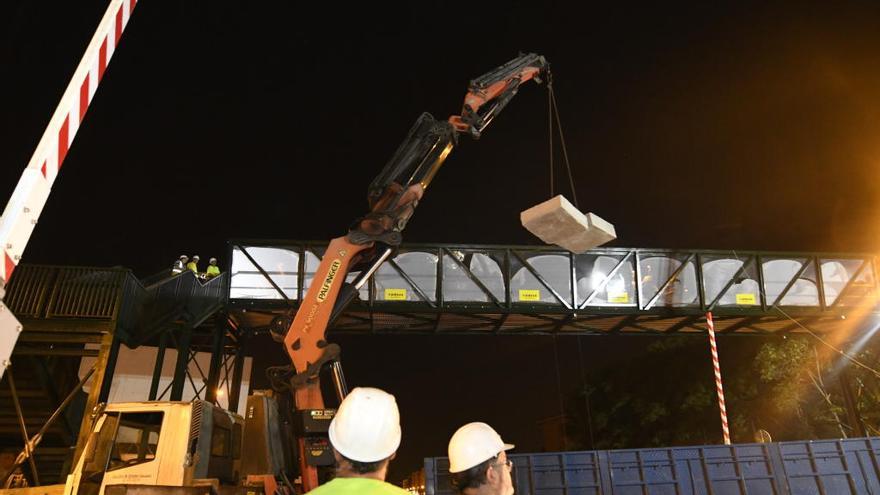 Prueba de carga realizada la noche del 29 de julio