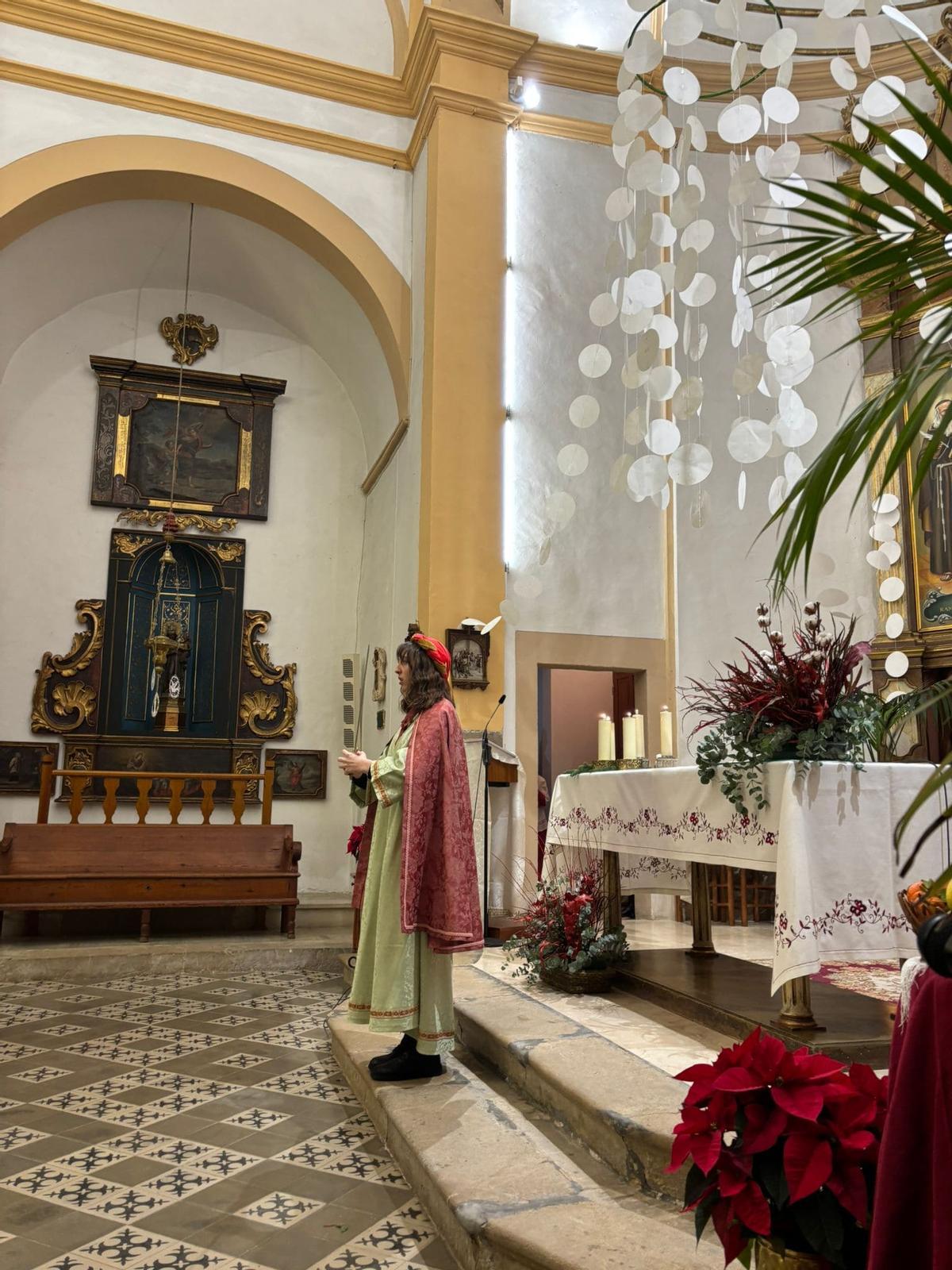 El Cant de la Sibil·la en Biniali.