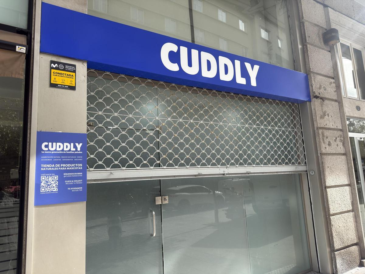 El local de Cuddly en Vigo que abrirá sus puertas en los próximos días.