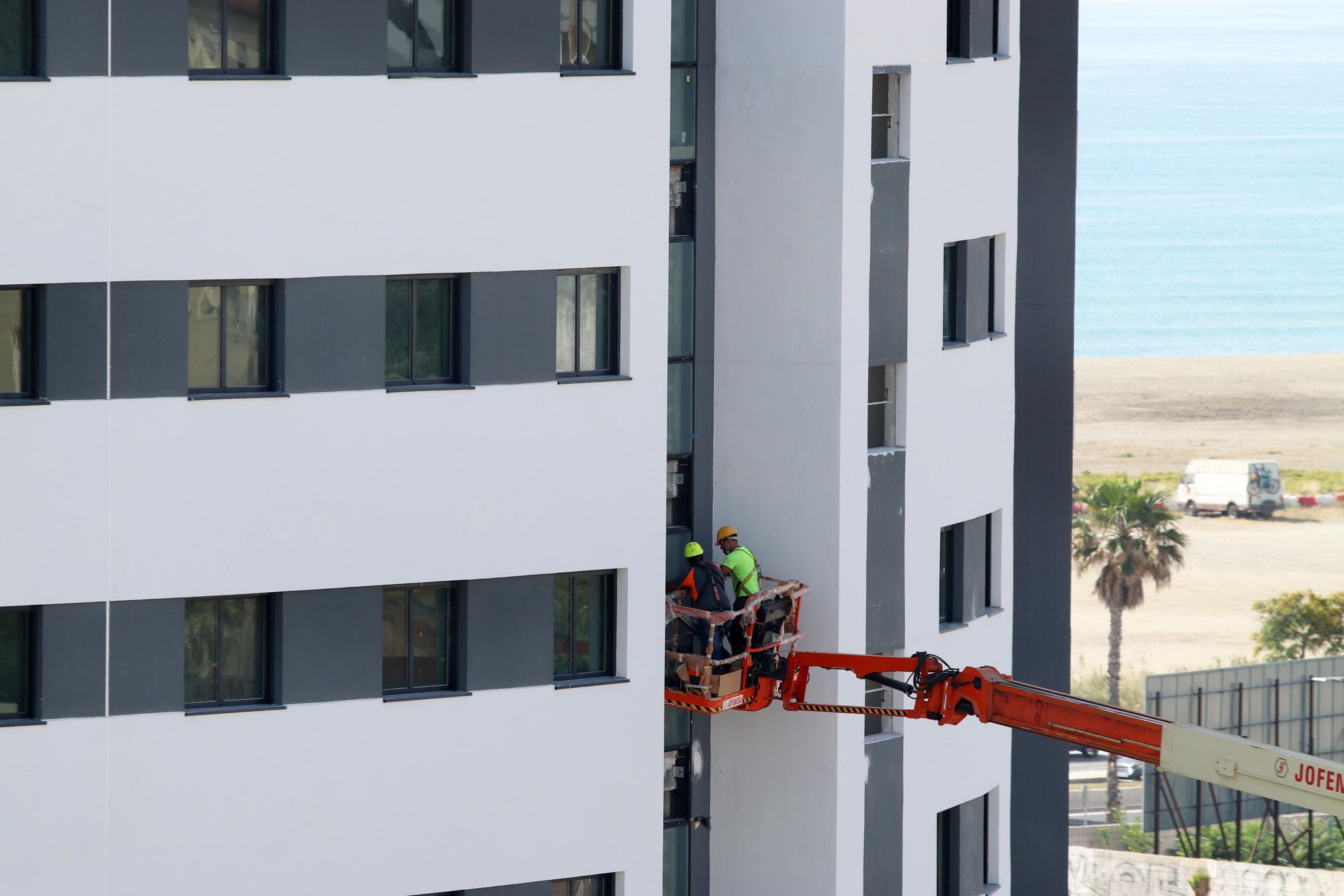 La urbanización Málaga Towers toma altura