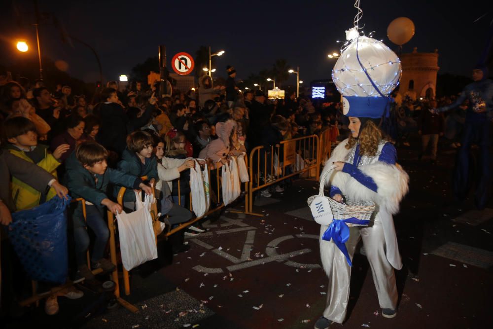 Cabalgata de Reyes Magos 2020 en València