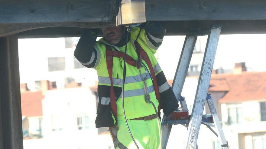 Tareas de reparación esta mañana