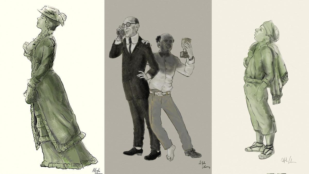 Obres de la ruta de personatges literaris i cinematogràfics de València