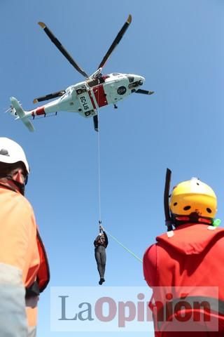 Simulacro de Salvamento Marítimo en Cartagena