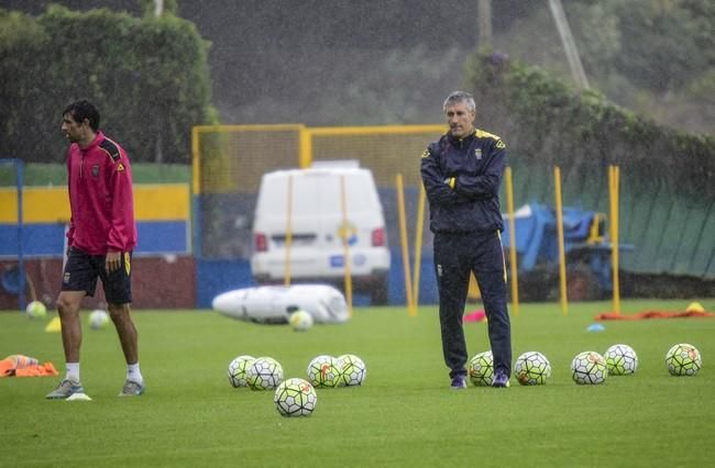 Entrenamiento de la UD Las Palmas