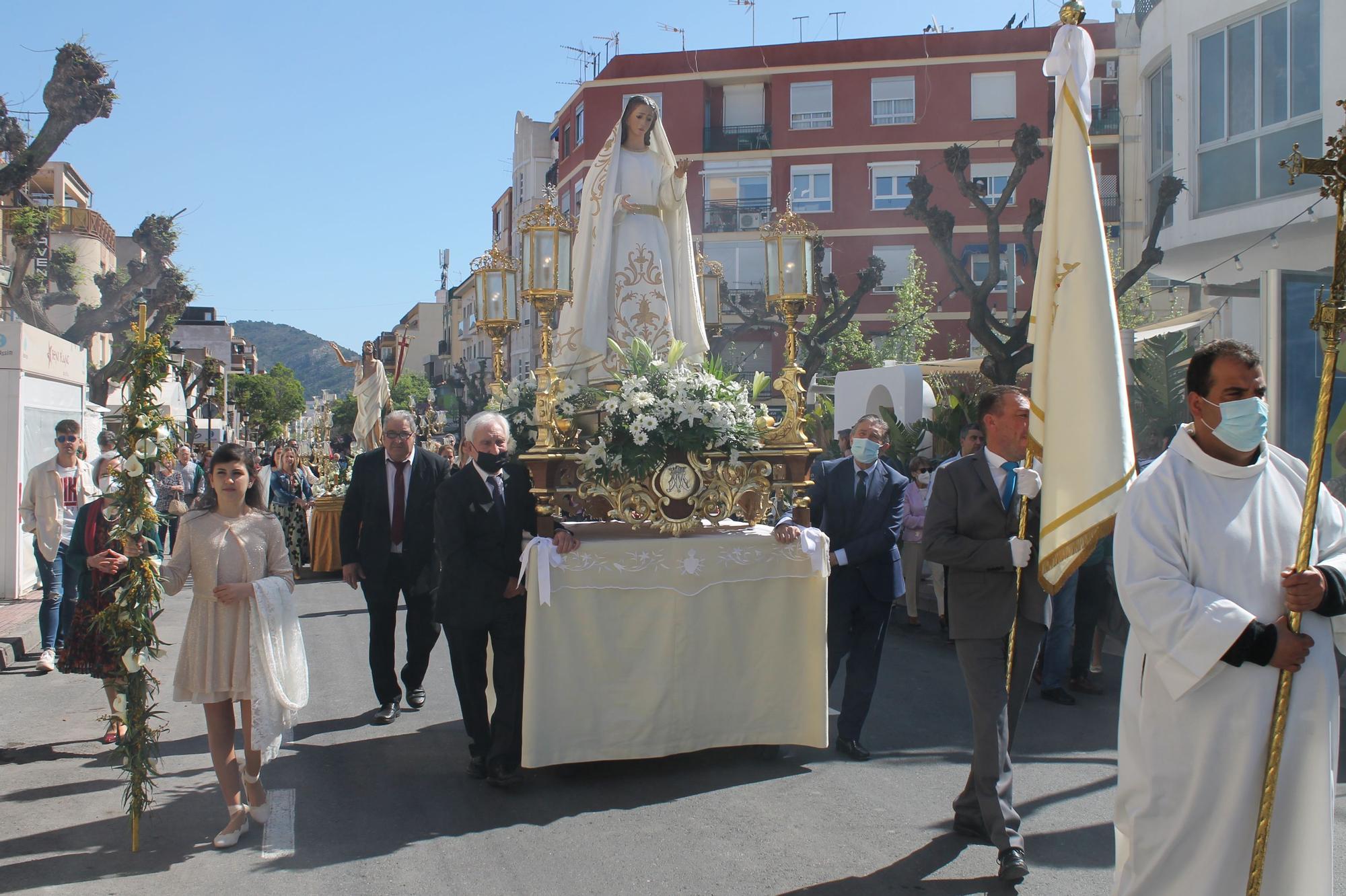 En Benicàssim la procesión partió desde la Iglesia Santo Tomás de Villanueva.