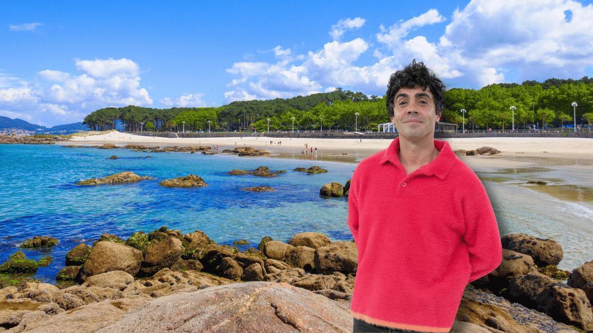 Las playas de Vigo conforman uno de los paisajes más bonitos de las Rías Baixas.