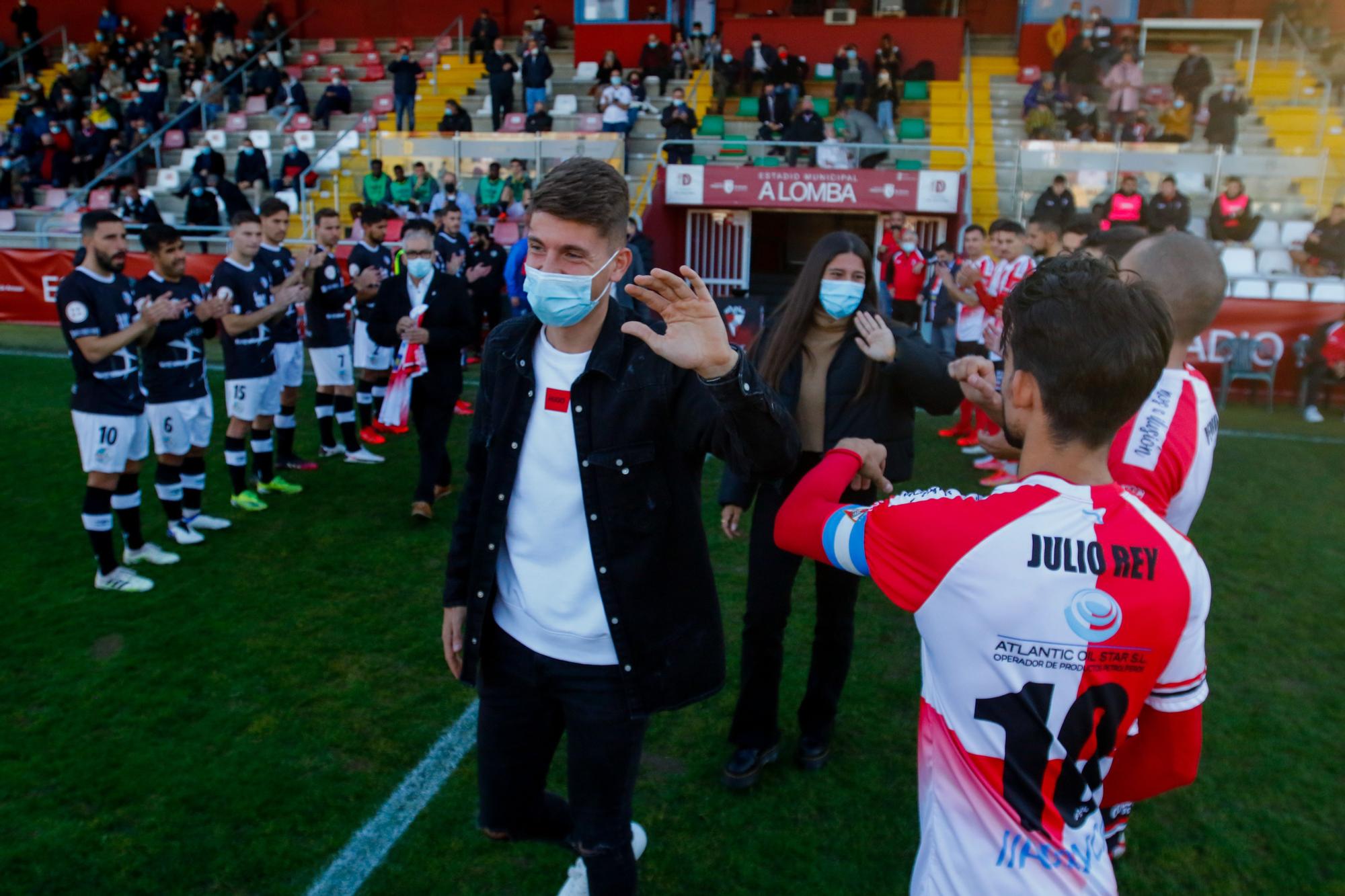 Las imágenes de la victoria del Arosa ante el Salamanca (1-0)