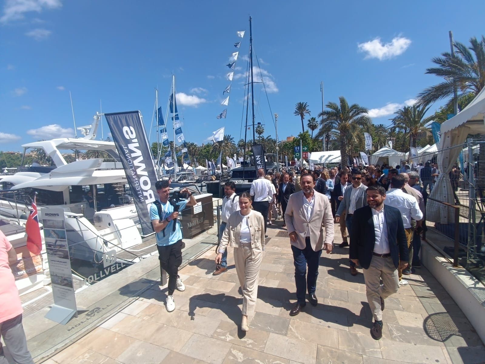 La inauguración de la International Boat Show, en imágenes
