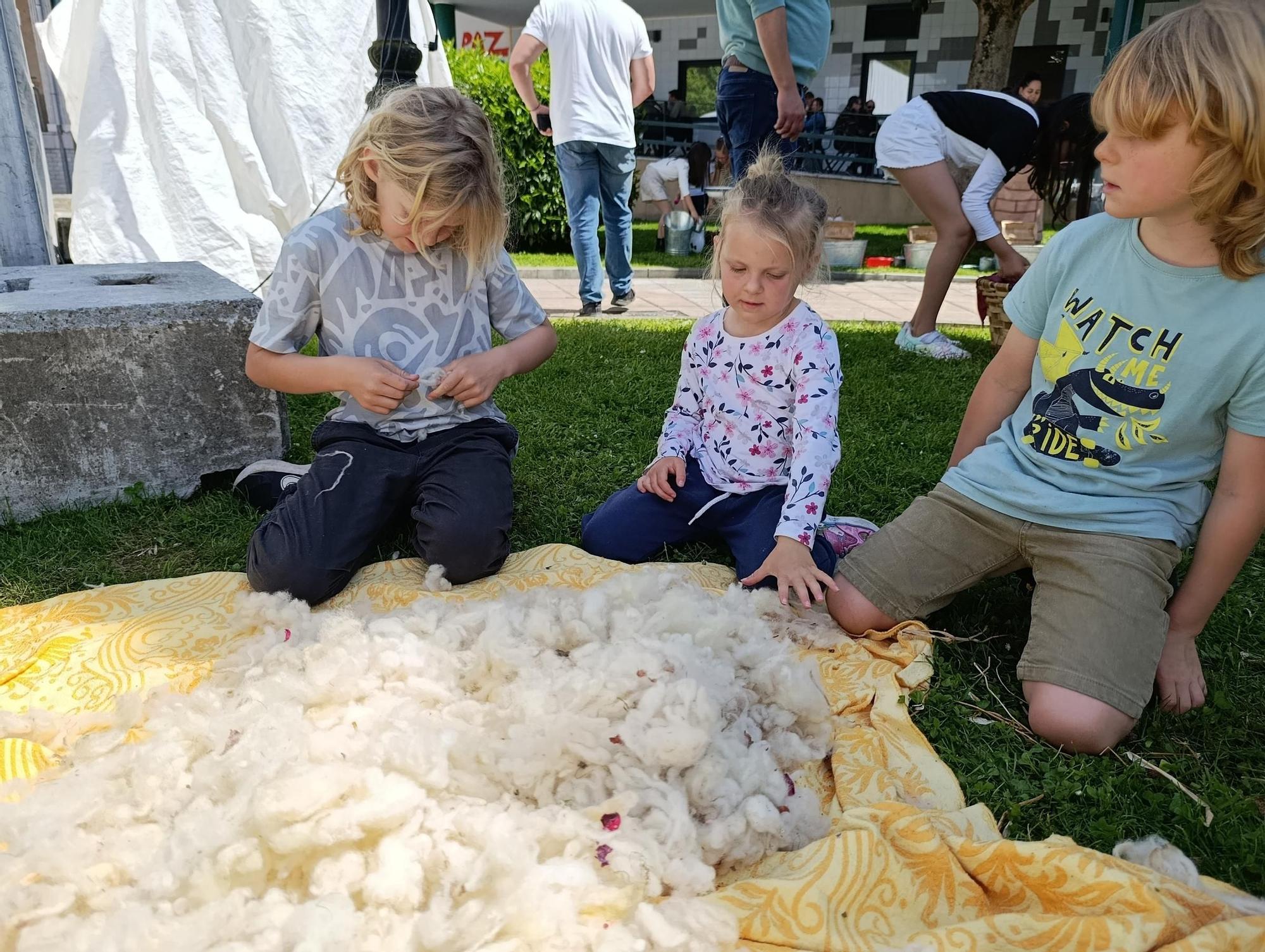 Los pequeños de Llanera conocen los oficios tradicionales