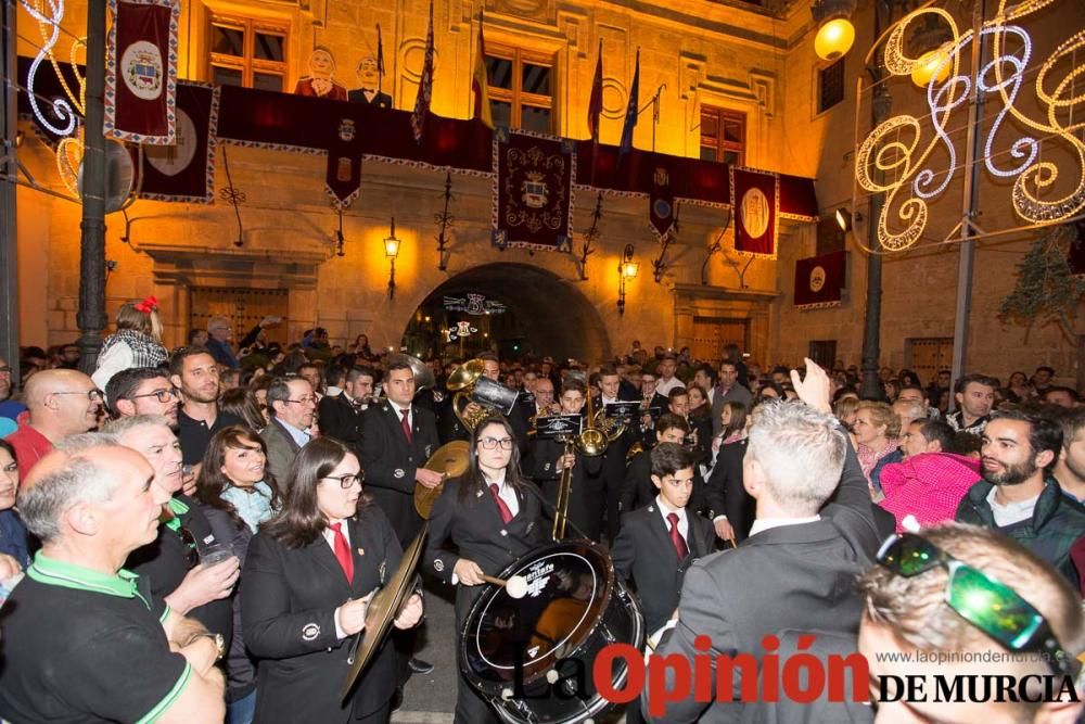 Entrada de bandas en Caravaca