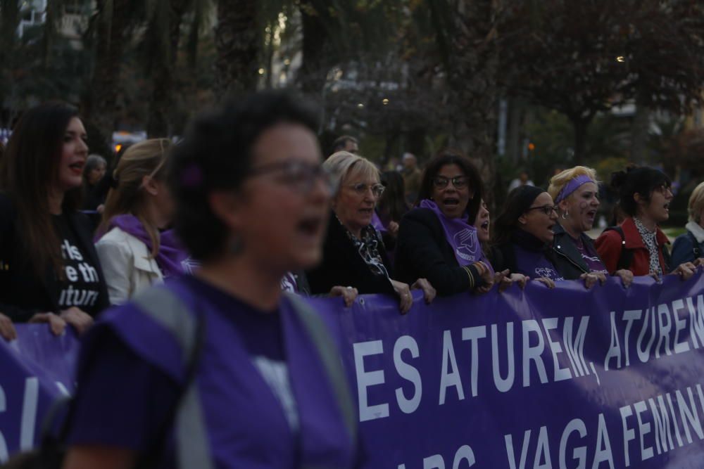 Manifestación del 8M en Alicante