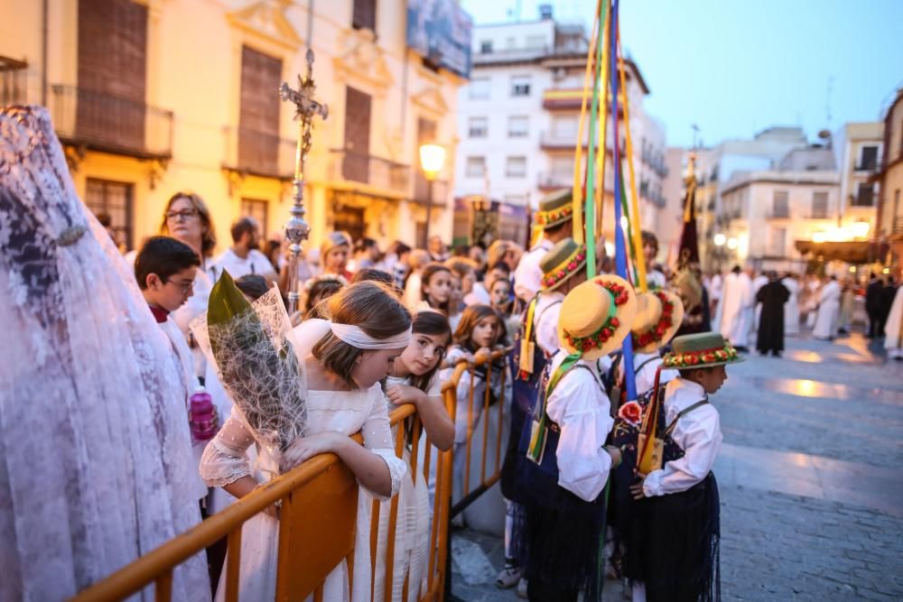 El obispo Jesús Murgui presidió la procesión