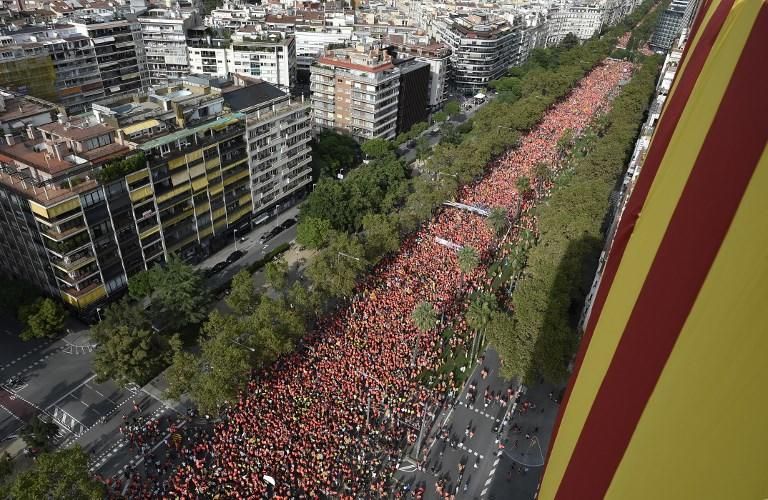 La Diada de Cataluña, en imágenes