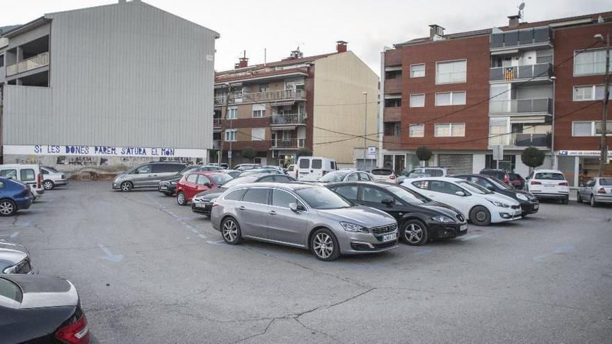 Pàrquing de l&#039;antic cinema Califòrnia, on el govern de Súria planteja fer la biblioteca nova