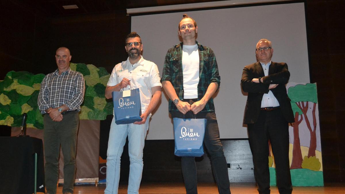 A entrega dos Premios Johan Carballeira do ano 2023 no Centro Social do Mar de Bueu.