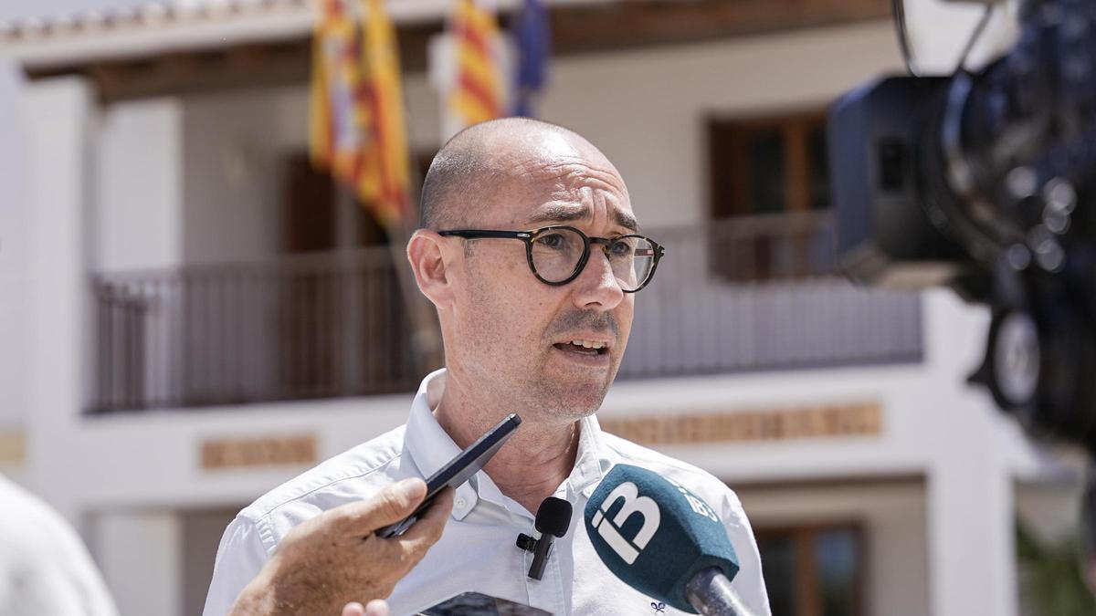 Óscar Portas, presidente el Consell del Formentera.