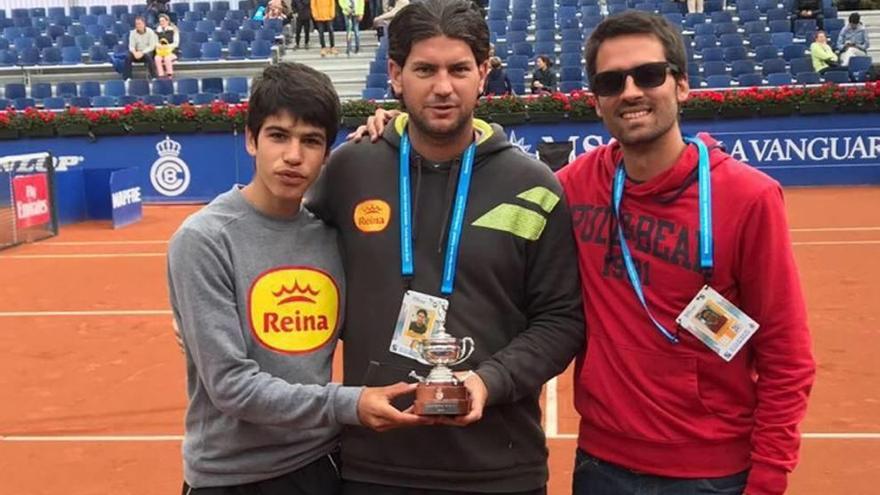 El tenista Carlos Alcaraz arrolla en el Conde de Godó sub-14