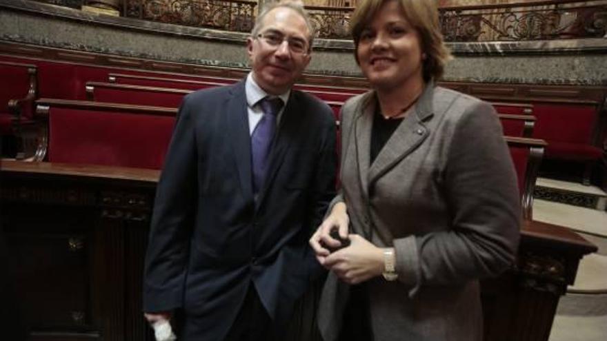 Pedro Rollán y Ana Albert.