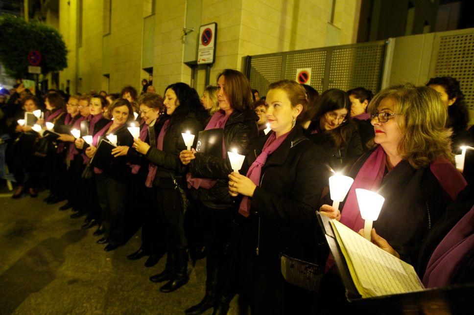 Procesión del Refugio en Murcia