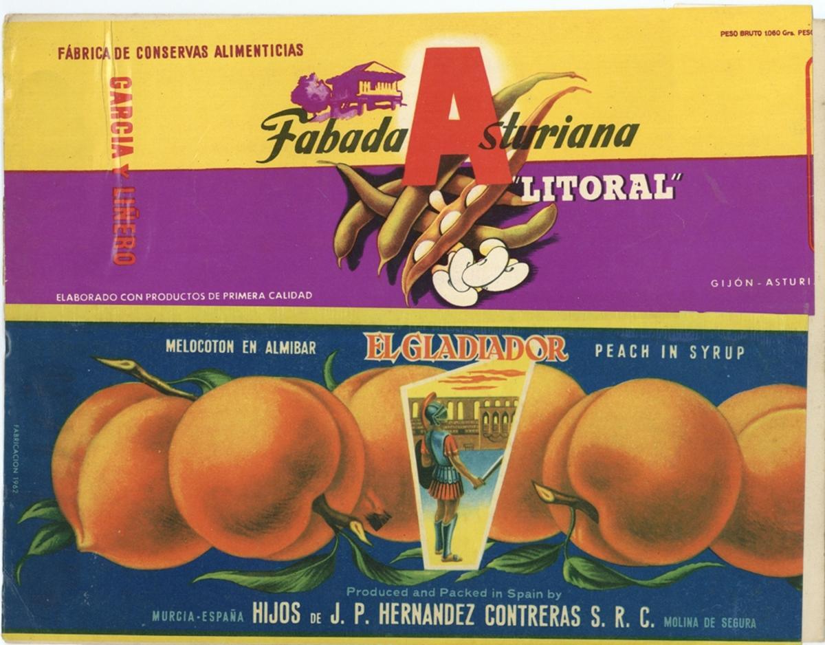 Un recorrido histórico por tabletas de chocolate y carteles gracias a una donación al Pueblo de Asturias (en imágenes)