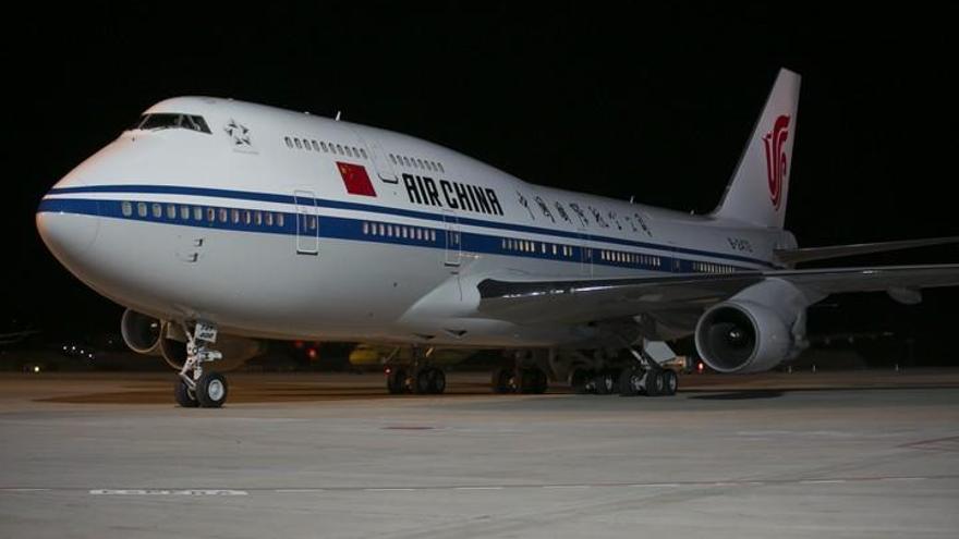 El presidente chino Xi Jinping hace escala en Gran Canaria