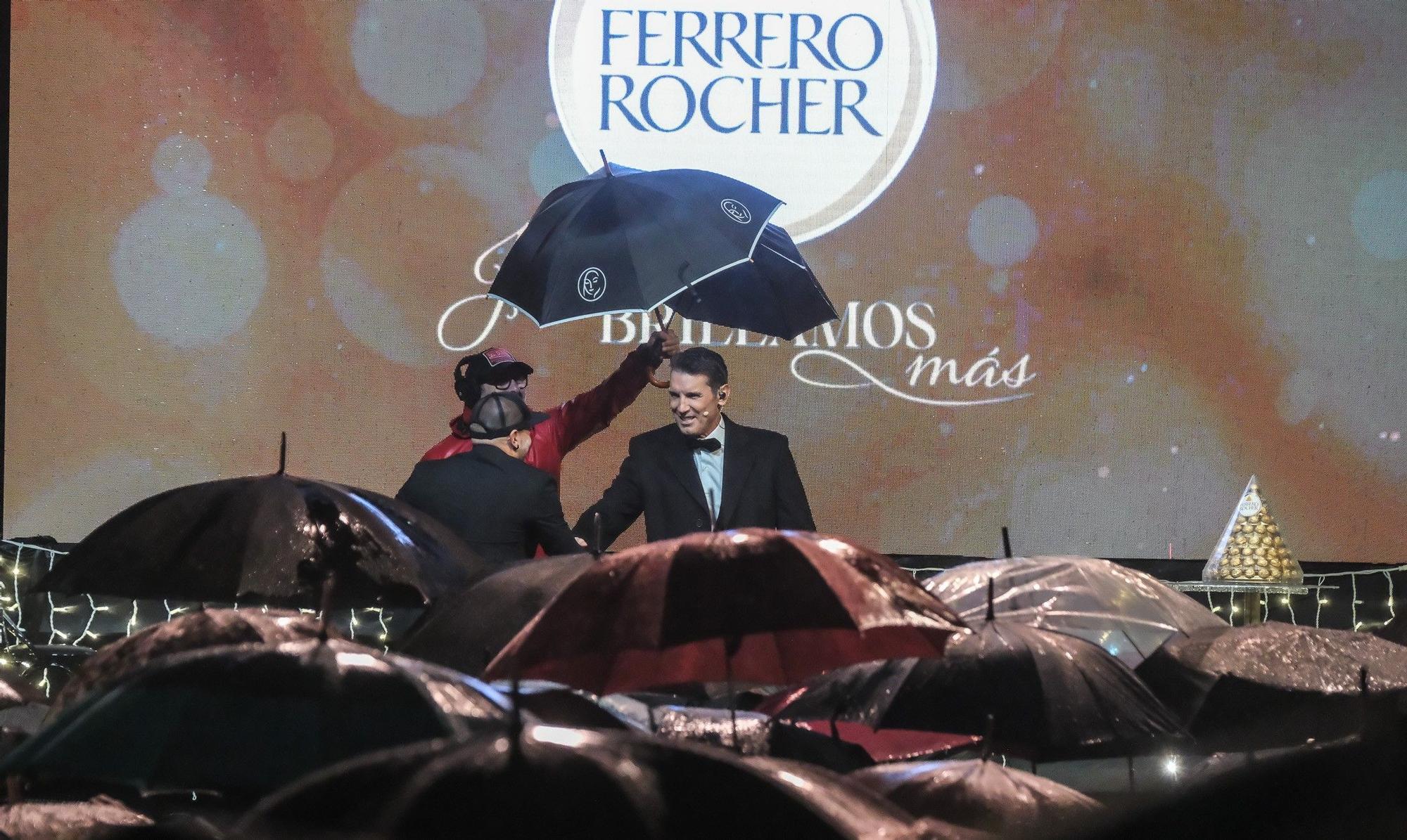 Encendido navideño de Tejeda